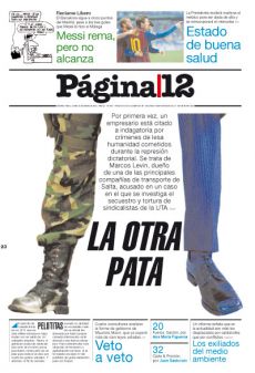 Tapa en papel